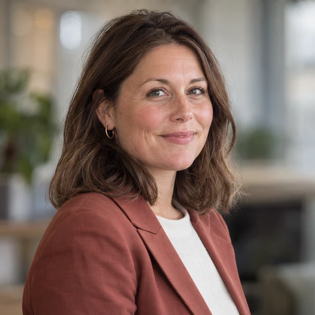 AI-genererad profilbild för Matilda, inte ett verkligt porträtt.